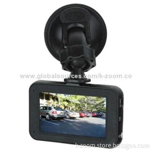 Driving Recorder, 2.7-inch 16:9, G-sensor, Motion Detection Function